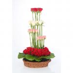 Send Classic Roses Basket to Pakistan